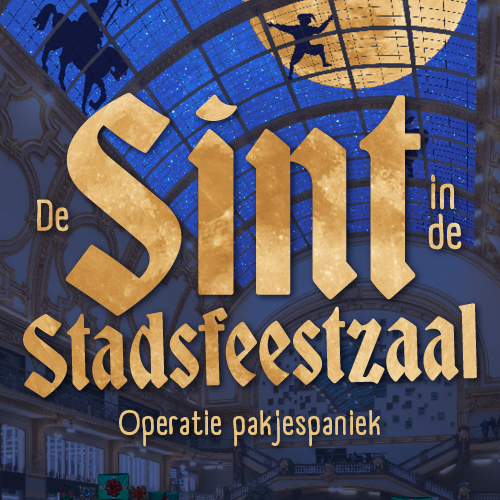 De Sint in de Stadsfeestzaal